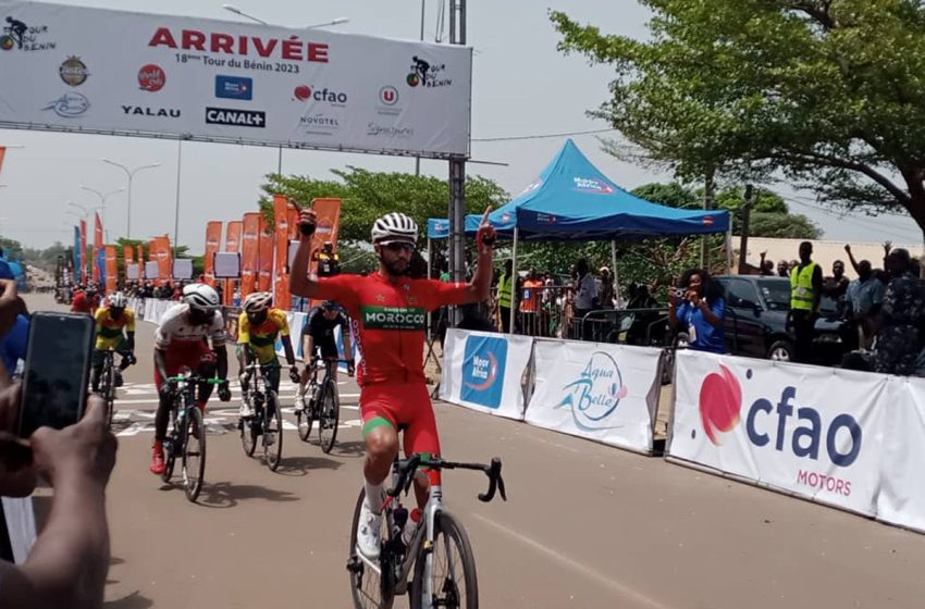  Tour du Bénin 2023: Le Marocain Achraf Ed-Doghmy vainqueur de la première étape