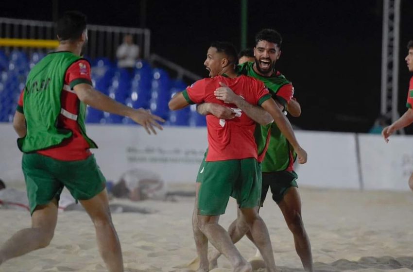 Coupe arabe de Beach soccer 2023: Le Maroc en quart