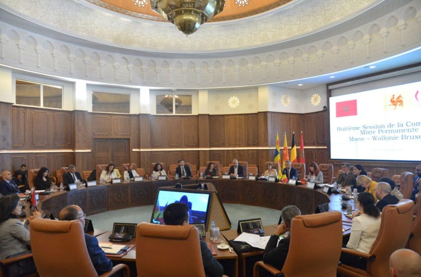 Huitième session de la commission mixte permanente entre le Maroc et le gouvernement de la région wallonne et de la Communauté française Wallonie-Bruxelles