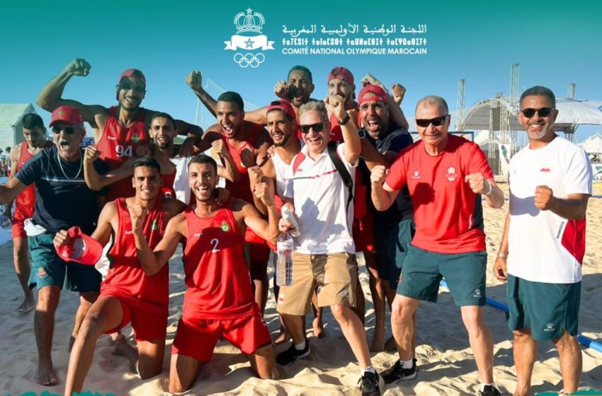 Jeux africains de plage : Le Maroc bat l’Algérie et file en finale (Beach handball)