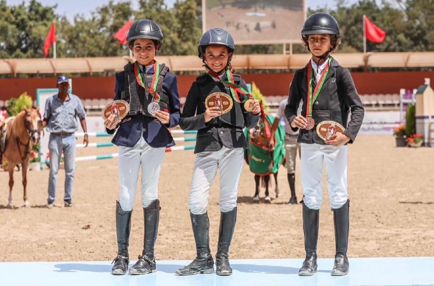 Semaine du cheval 2023-Saut d’obstacles: Anna Sennoune remporte le Championnat du Maroc Poney A