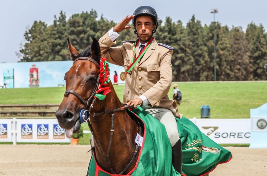  Semaine du Cheval 2023: Commandant Khalil Majdouline remporte le Championnat du Maroc Militaire B