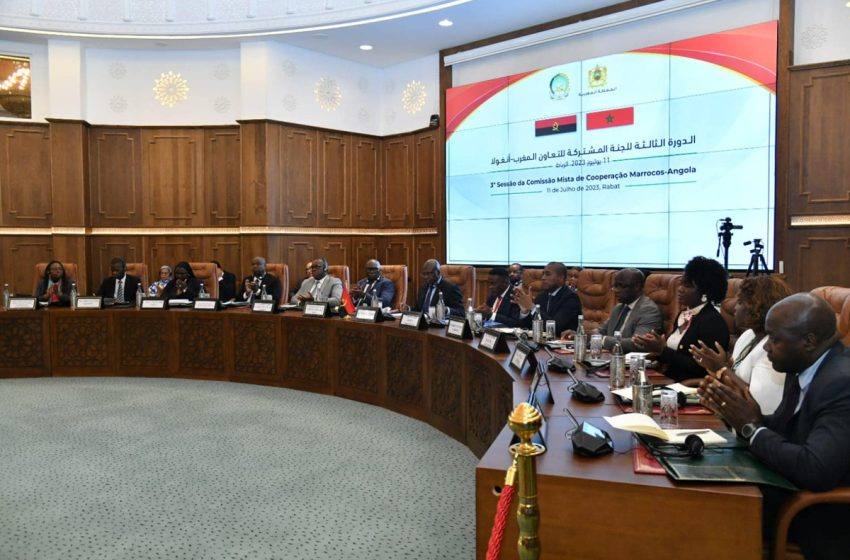  Le Maroc et l’Angola en faveur de l’établissement d’une coopération ambitieuse et fructueuse