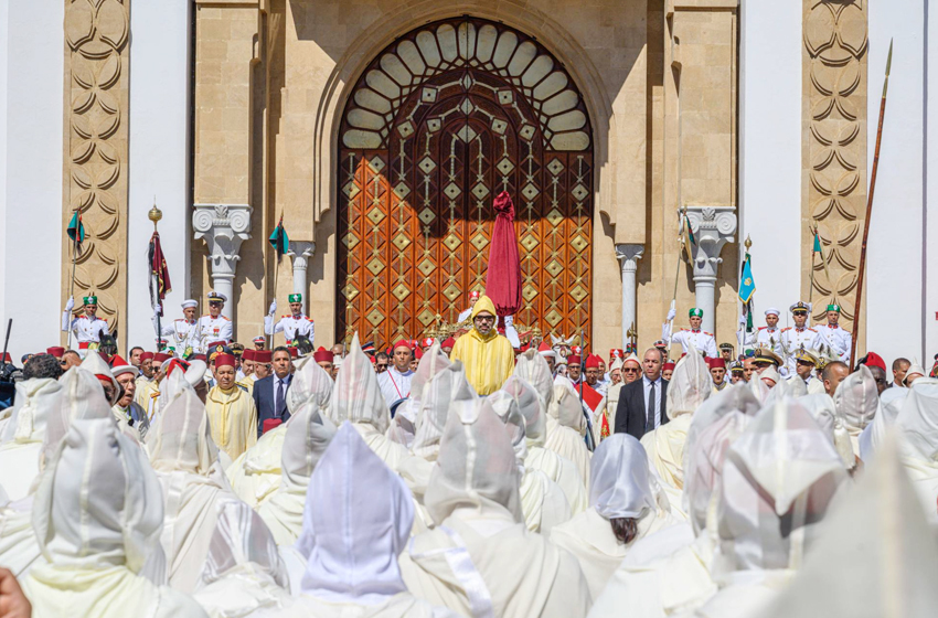  SM le Roi, Amir Al-Mouminine, préside à Tétouan la cérémonie d’allégeance