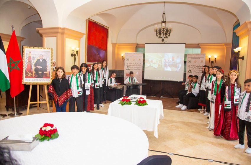 Skhirat: Des enfants d’Al Qods et leurs familles célèbrent la Fête de la Jeunesse