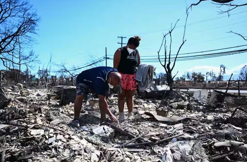  Incendies à Hawaï: Plus de 1.000 personnes portées disparues