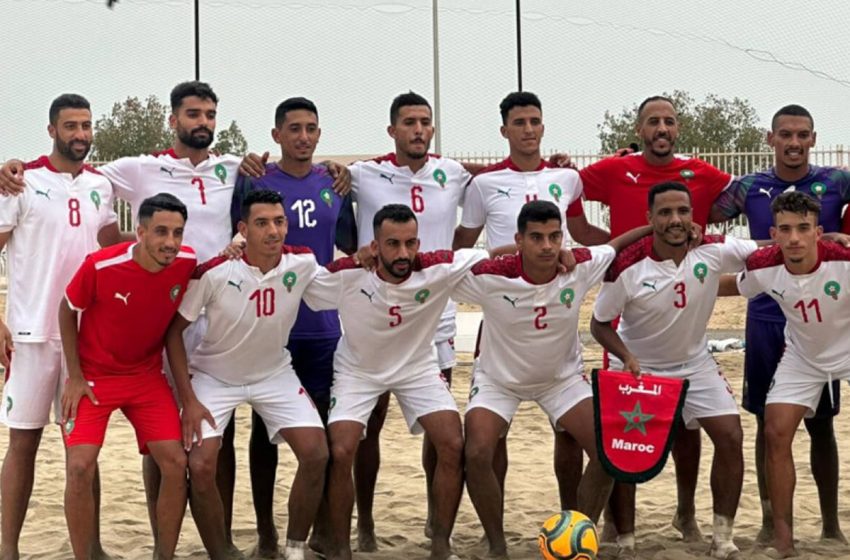  La sélection marocaine de beach-soccer s’impose face à l’équipe saoudienne