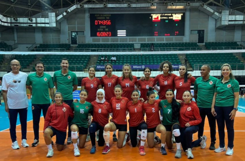 CAN de Volley-ball/Dames (Cameroun-2023): Le Maroc bat le Burkina Faso