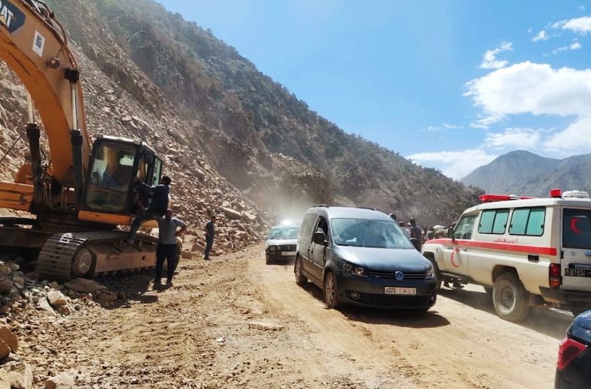  La réouverture de la route menant à Ighil, épicentre de la secousse, facilite l’acheminement des aides