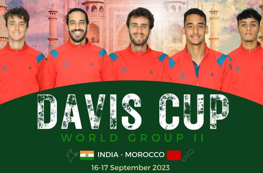  Coupe Davis (Groupe mondial II) : le Maroc et l’Inde à égalité à l’issue de la 1ère journée Sport