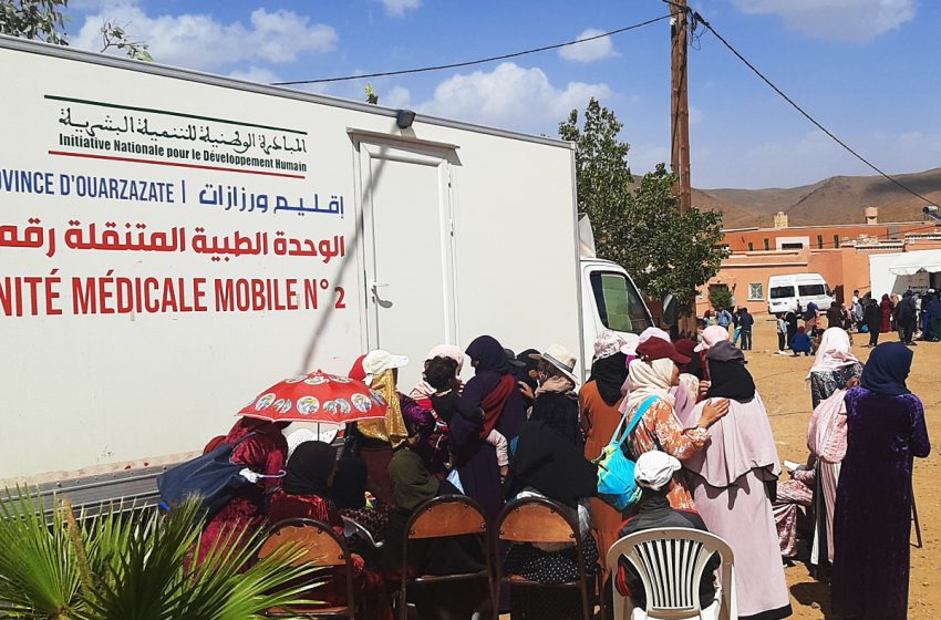 Séisme : caravane médicale pluridisciplinaire au profit des personnes affectées dans la province de Ouarzazate