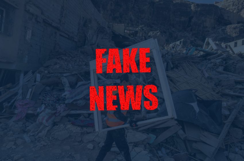 Séisme: SOS Fake news