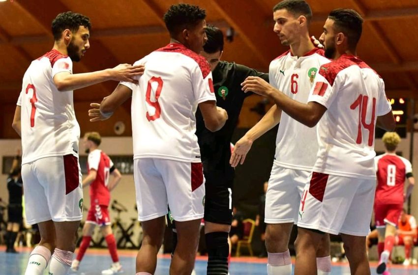 Futsal: le Maroc bat le Danemark en amical