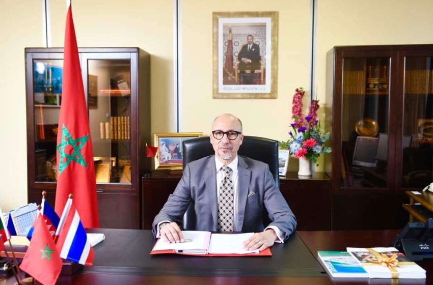  L’ambassadeur du Maroc à Bangkok s’entretient avec le président de l’Assemblée nationale de Thaïlande