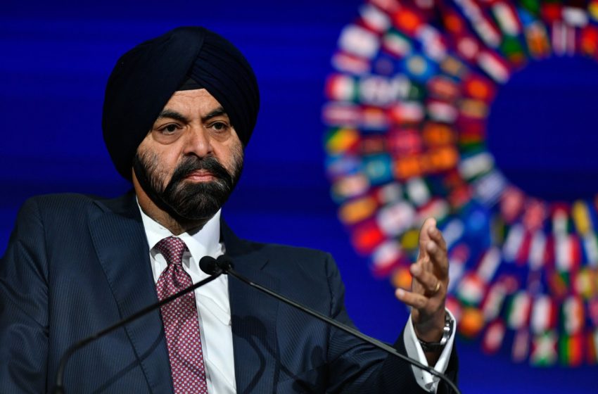  Ajay Banga: La vision de la Banque Mondiale est d’évoluer vers une Banque de connaissances