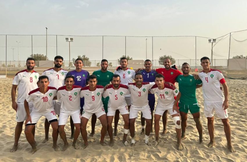 Beach-Soccer : l’équipe nationale en stage de préparation du 2 au 8 janvier à Maamora