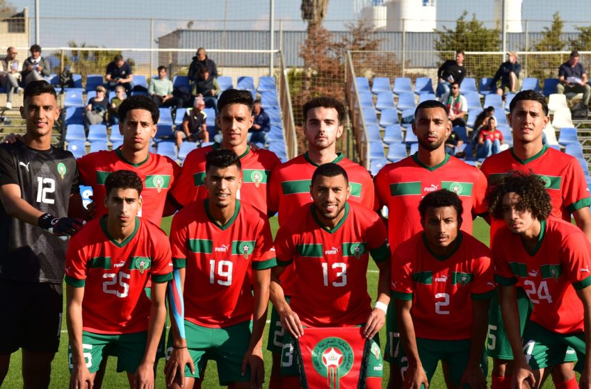  La sélection marocaine U23 bat les États-Unis