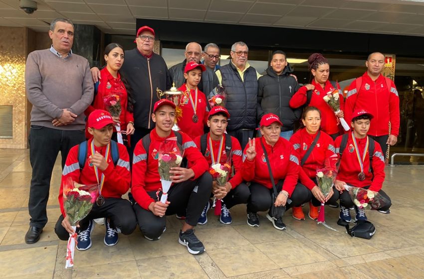 Cérémonie en l’honneur de la sélection marocaine juniors de pétanque,