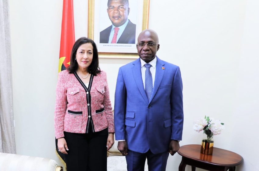 Mme Saadia El Alaoui reçue à Luanda par le chef de la diplomatie angolaise