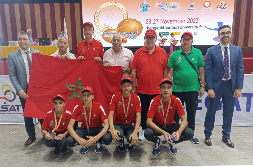 Pétanque: l’équipe nationale juniors remporte la médaille de bronze au championnat du monde à Bangkok