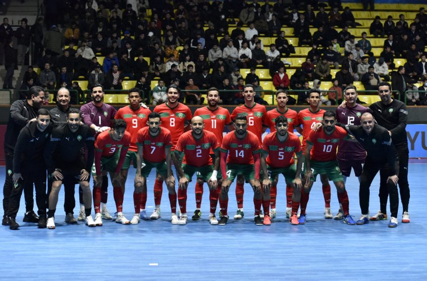  L’équipe du Maroc de futsal bat la sélection de l’Ouzbékistan