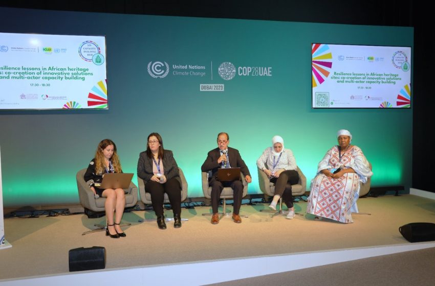 COP28 : La Fondation pour la Sauvegarde du Patrimoine Culturel de Rabat veut renforcer la place de la culture dans les discussions sur la résilience