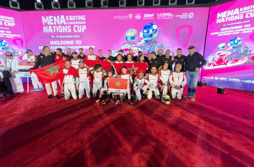 Karting: Le Maroc remporte la Mena Nations Cup au Qatar