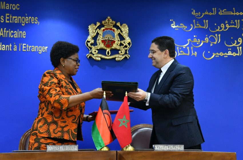 Le Maroc et le Malawi signent à Laâyoune plusieurs instruments