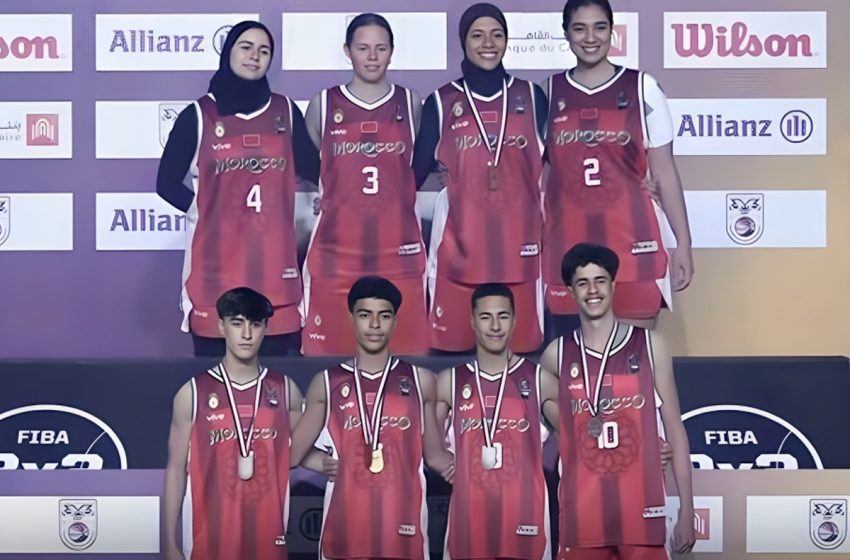 Basket 3×3: le Maroc vice-champion d’Afrique chez les U17