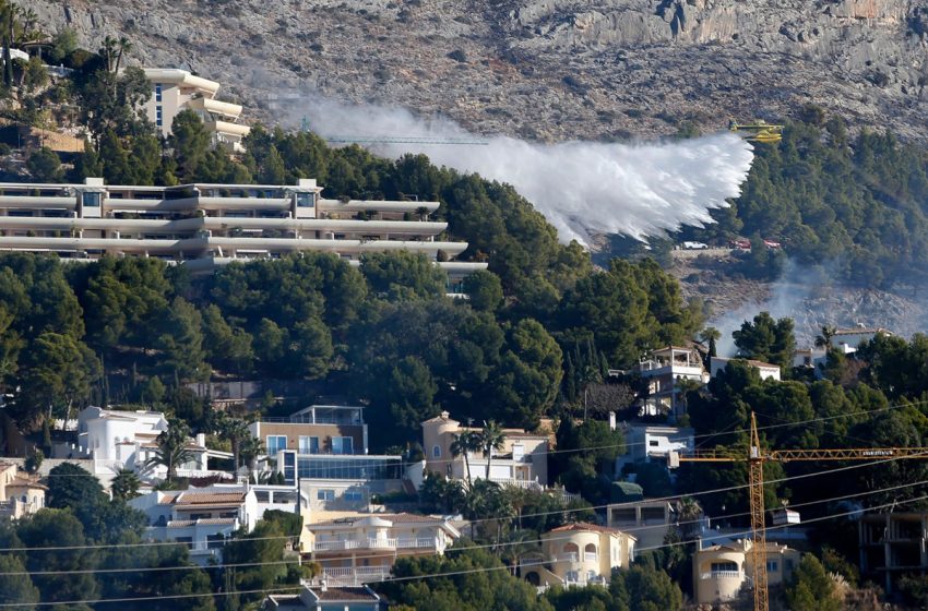  Espagne: Des quartiers entiers évacués à cause d’un incendie de forêt