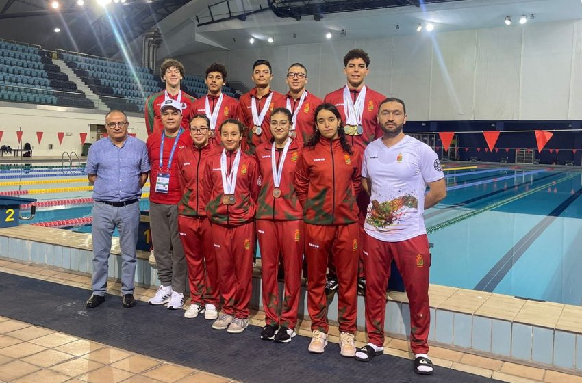 Championnat arabe juniors de natation: Une belle moisson de 20 médailles pour le Maroc