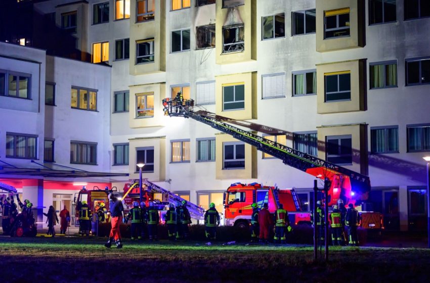  Allemagne : Un incendie dans un hôpital fait un mort et de nombreux blessés