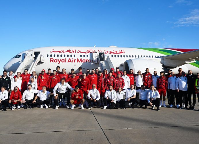 CAN-2023 : Arrivée de l’équipe nationale marocaine en Côte d’Ivoire