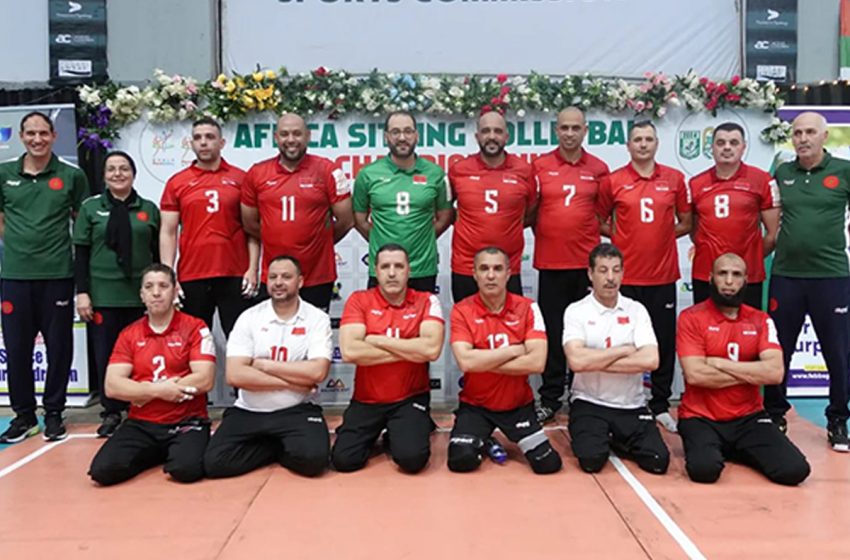 Championnat d’Afrique de volley-ball assis 2024: Le Maroc bat le Rwanda 3-2, passe en finale