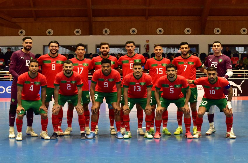  CAN de futsal Maroc-2024 (préparation) : nul blanc entre le Maroc et la Serbie