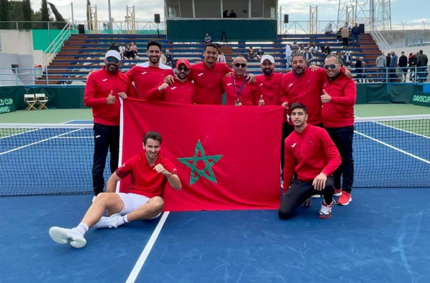  Coupe Davis: Le Maroc, vainqueur de Chypre, assure son maintien au Groupe mondial II