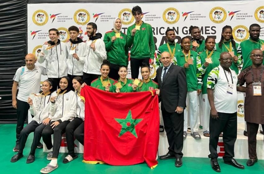 Le Maroc remporte 35 médailles aux Jeux africains d’Accra dont