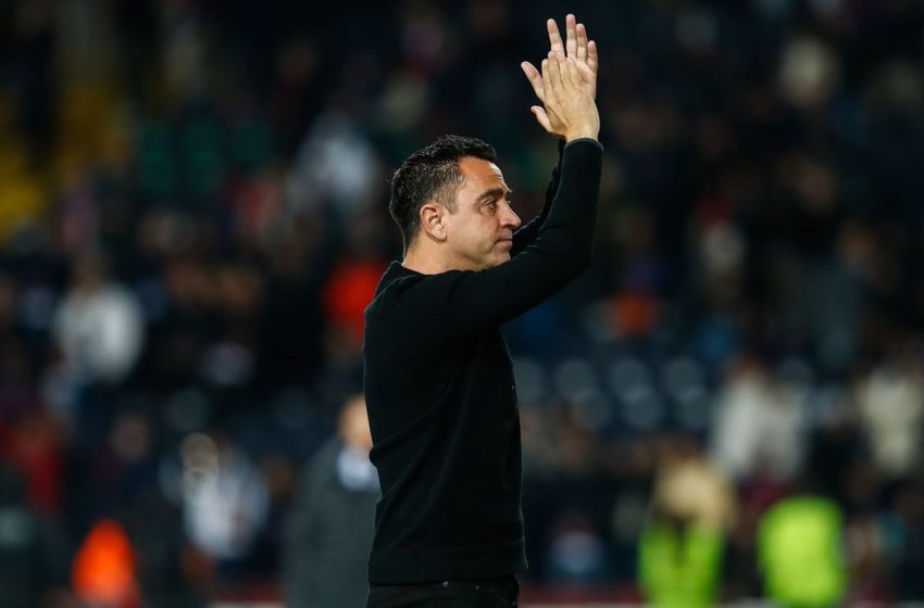 Le Barça annonce le départ de son entraîneur Xavi