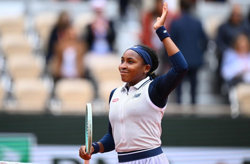  Roland-Garros: l’Américaine Coco Gauff se hisse en demi-finale