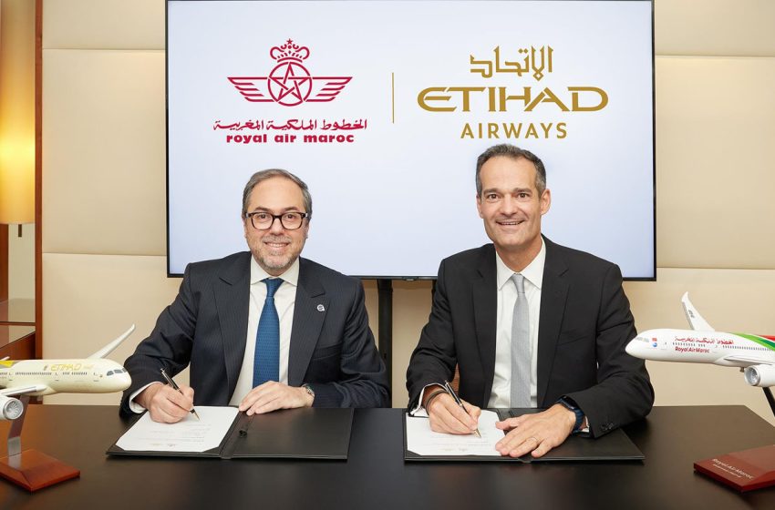  Transport aérien: Etihad Airways et RAM renforcent leur collaboration