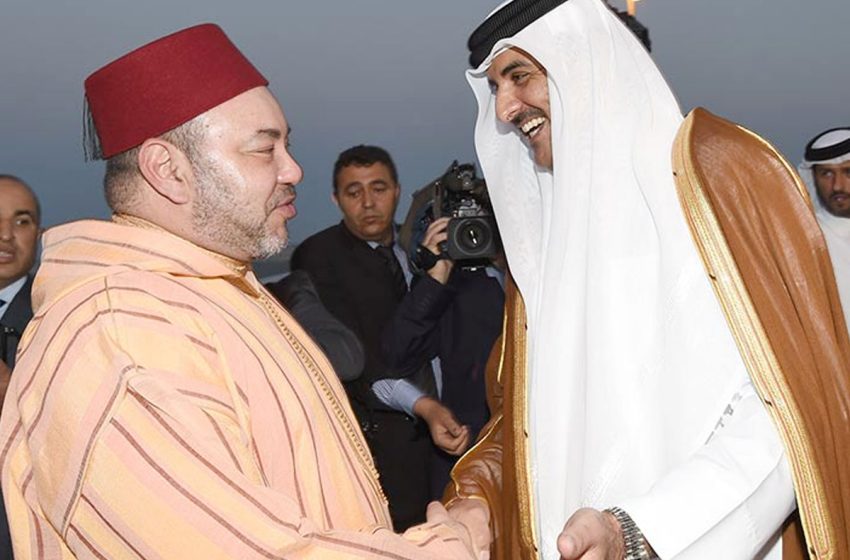  SM le Roi félicite l’Émir du Qatar à l’occasion de l’anniversaire de son accession au pouvoir