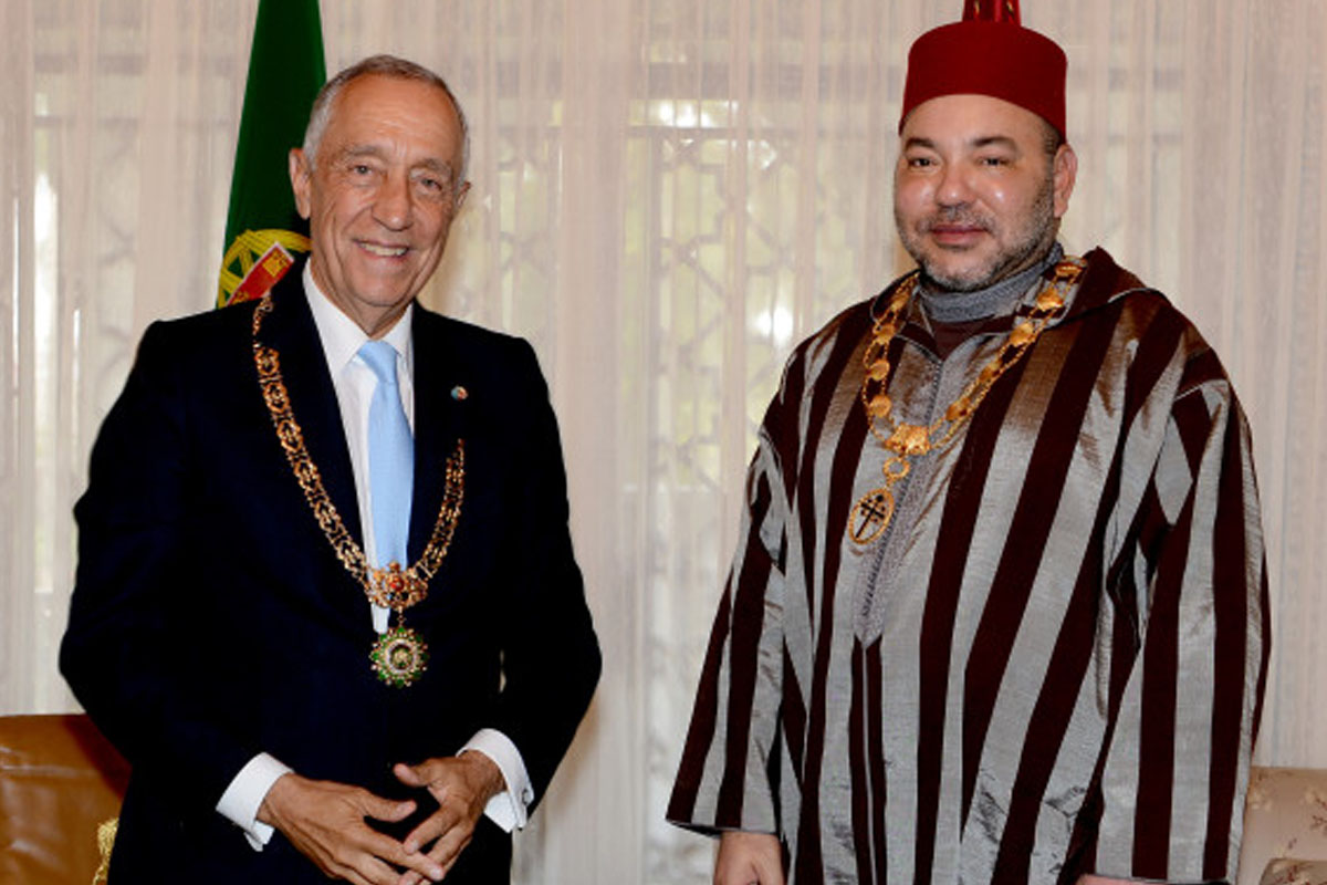 SM le Roi félicite le président portugais à l’occasion de la fête nationale de son pays