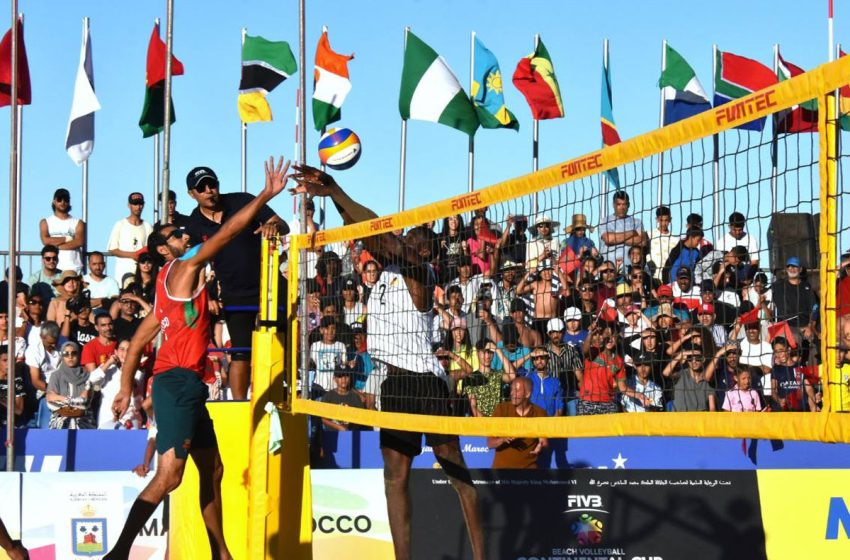 Le Maroc remporte le Championnat d’Afrique de beach-volley et se