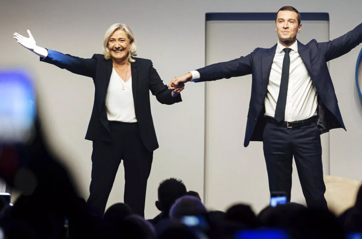 L’extrême droite en tête du 1er tour des législatives anticipées en France