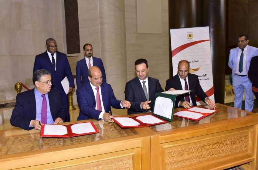  Signature d’une convention de partenariat entre la Fondation Mohammedia des œuvres sociales des magistrats et fonctionnaires de la justice et la Chambre des conseillers