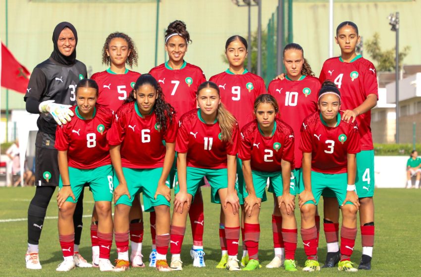 La sélection nationale féminine U16 s’incline 1-0 face à la Colombie