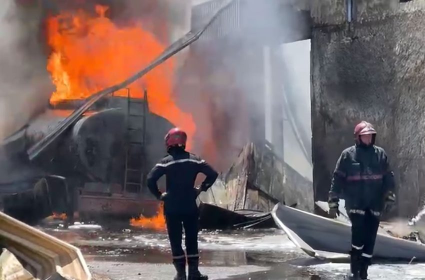 Explosion d’un camion-citerne à Tanger: 7 personnes asphyxiées