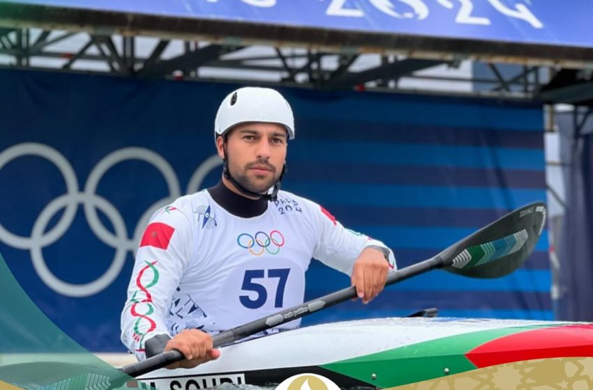 JO de Paris (kayak slalom): Le Marocain Mathis Soudi qualifié en demi-finale