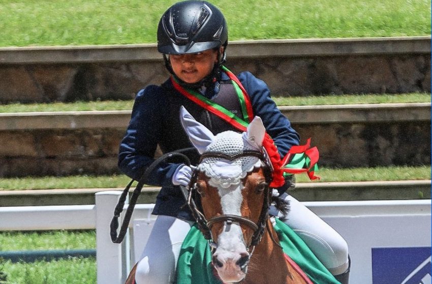  championnat du Maroc de dressage poney: Ali Marzak, Nermine Zouhri et Azime-Allah El Kadiri s’adjugent les titres des catégories “A”, “B” et “C”