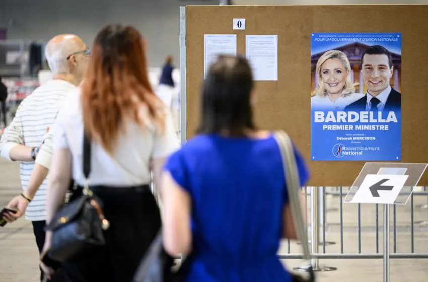  France/Législatives: Le RN et ses alliés en tête avec 33,14% des suffrages